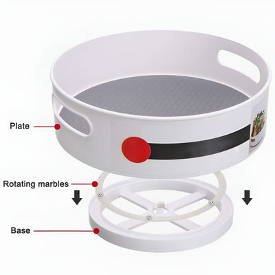 360 Degree Rotating Revolving Storage Tray | Kitchen, Bathroom Organizer Tray  ID: 1892967