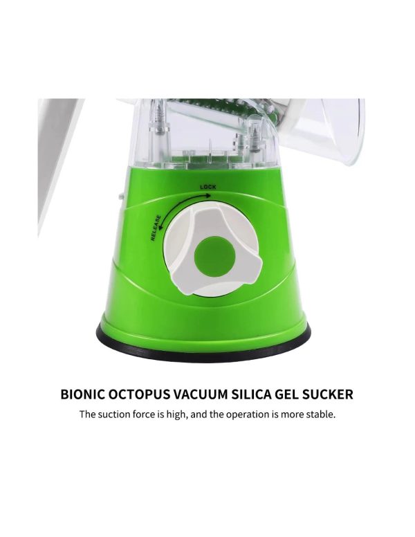 Manual Vegetable Cutter Slicer Multifunctional Round Slicer Table Top Food Processor Blender Cutter( Random Color )