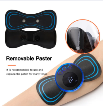 Mini Body Massager Pulse Neck Pain Relief Ems Butterfly Body Massager Men & Women