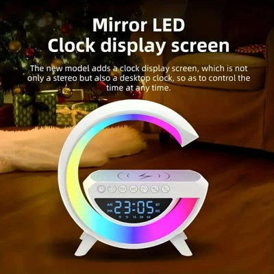 MULTIFUNCTION LED LIGHT & MOBILE CHARGING WITH CLOCK,ALARM Product ID: 1334460