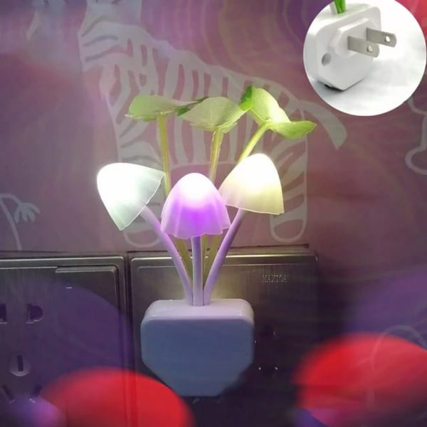 Mushroom Night Light Dusk To Dawn Sensor Led Night Lights