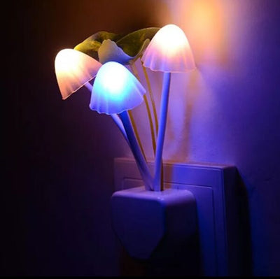 Mushroom Night Light Dusk To Dawn Sensor Led Night Lights