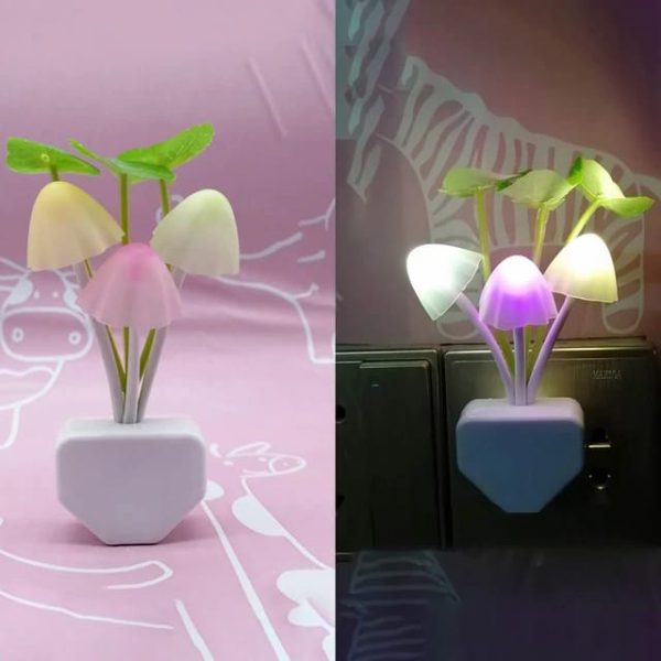 Mushroom Night Light Dusk To Dawn Sensor Led Night Lights