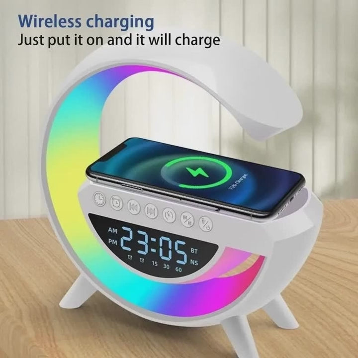 MULTIFUNCTION LED LIGHT & MOBILE CHARGING WITH CLOCK,ALARM Product ID: 1334460