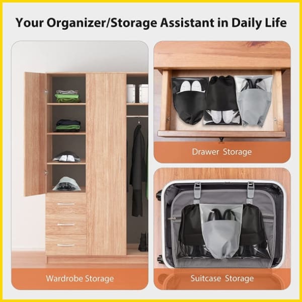 Shoe Organizer | Shoe Bag For Storage Or Travel