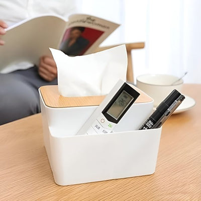 Tissue Holder With Storage | Rectangle Tissue Box ID 1892918