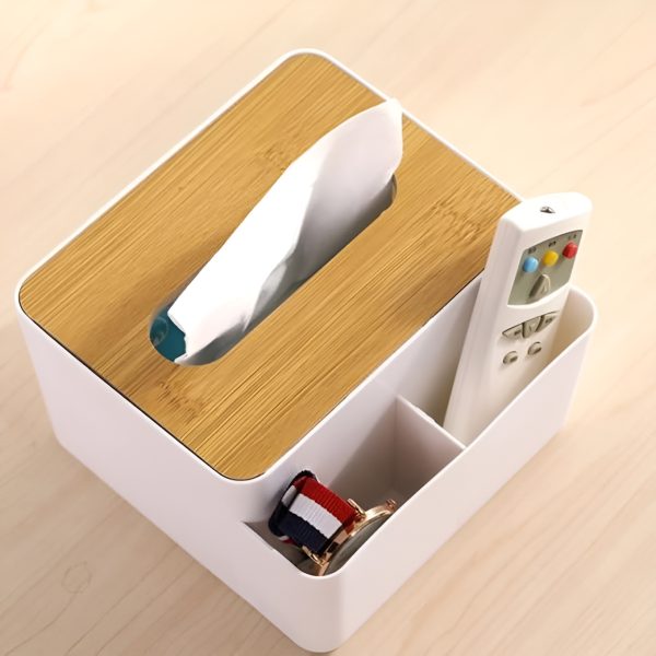 Tissue Holder With Storage | Rectangle Tissue Box ID 1892918