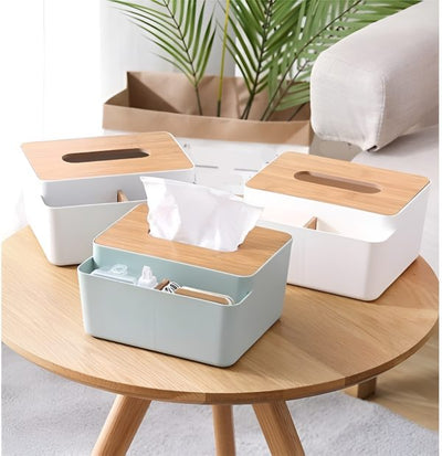 Tissue Holder With Storage | Rectangle Tissue Box ID 1892918